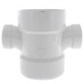 Product Image of 4" x 2" PVC DWV Double Sanitary Tee