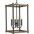 Product Image of Fontayne 4 Light Antique Bronze Farmhouse Pendant Light