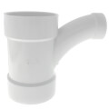 Product Image of 4" x 4" x 2" PVC DWV Wye and 45° Elbow Combo