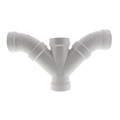 Product Image of 2" PVC DWV Double Wye and 45° Elbow Combo