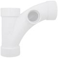 Product Image of 3" PVC DWV Wye and 45° Elbow Combo w/ 2" L Side Inlet