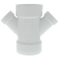 Product Image of 3" x 1-1/2" PVC DWV Double Wye
