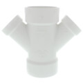 Product Image of 3" x 2" PVC DWV Double Wye