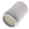 Product Image of 1-1/2" PVC DWV Tail Piece Adapter w/ Chrome Nut