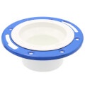 Product Image of 4" x 3" PVC DWV Closet Flange w/ Adjustable Ring