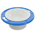 Product Image of 4" x 3" PVC DWV Closet Flange w/ Adjustable Ring and Knockout