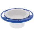 Product Image of 4" x 3" PVC DWV Closet Flange w/ Adjustable Metal Ring