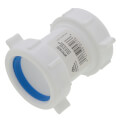 1-1/2" PVC Double Slip Connector (2" Length)