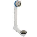 Product Image of True Blue PVC Full Kit w/ Push n' Pull Stopper, Test Kit & Finished Drain Spud (Brushed Nickel)