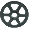 Product Image of 5.95" OD Single Groove Bushing Pulleys for 4L or A Belts