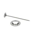 Product Image of 1" Dial Thermometer w/ Mounting Flange, 0441137BX