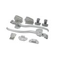 Product Image of Two-Point Door Latch Assembly w/ Strikes, -1/8" - 1/4" Offset, Walk-In, 10189000004