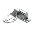 Product Image of Hinge, Brushed Chrome, Flush, 1246-000040