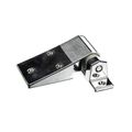 Product Image of Door Hinge, Polished Chrome, Textured Panel, Flush Mount, 1255-000014
