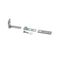 Product Image of Door Hinge, Left Hand, Bottom, Self Closing, 1-3/8" Offset, Chrome, 1521-L00004