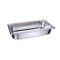 Product Image of Pan, 1/3 Size 2.5" Deep Stainless Steel 3032-2 US0302, HD-PAN037