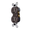 Product Image of Weather-Resistant Duplex Receptacle, NEMA 5-15R - Brown (15A, 125V), 3232TREXWR