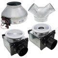 Product Image of 4" & 6" Dual-Grille Combination Premium Bath Fan with Dimmable 7W LED Light, 67 W, 270 CFM (120V)