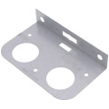 Product Image of 1/2", 3/4", 1" Galvanized Steel Dual Pipe Bracket