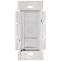 Product Image of Caseta Original Smart Dimmer Switch for ELV+ Lighting, Phase Selectable, 250W LED/400VA MLV/500W ELV, Neutral Required, 120V, PD-5NE-WH, White