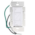 Product Image of Caseta Original Smart Dimmer Switch, 150W LED, No Neutral Required, 120V, PD-6WCL-WH, White