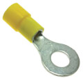 Product Image of 1/4" Stud Insulated Ring Terminals - 12-10 AWG (Bag of 500), PD455167