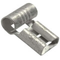 Product Image of 1/4" Female Uninsulated Quick Connect Flag Terminals (Blister Pack of 100), PD455608