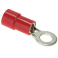 Product Image of 1/4" Stud Insulated Ring Terminals - 8 AWG (Blister Pack of 4), PD455616