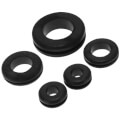 Product Image of Mounting Holes Black Vinyl Grommets (Blister Pack of 5), PD455626