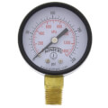 Product Image of 2" PEM Dual Scale Economy Pressure Gauge (0-200 PSI)