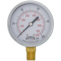 Product Image of 2-1/2" PEM Dual Scale Economy Pressure Gauge (0-100 PSI)