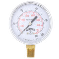 Product Image of 2-1/2" PEM Dual Scale Economy Pressure Gauge, Lead Free (0-100 PSI)