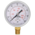 Product Image of 2-1/2" PEM Dual Scale Economy Pressure Gauge (0-160 PSI)