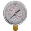 Product Image of 2-1/2" PEM Dual Scale Economy Pressure Gauge (0-200 PSI)