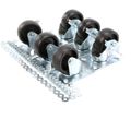 Product Image of Caster Kit, Set of 6, 3.75, 57787