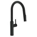 Product Image of Pescara 17" Single Handle Pull-Down Kitchen Faucet (Matte Black), PES-PD-MBK