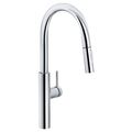 Product Image of Pescara 19.7" Single Handle Pull-Down Kitchen Faucet (Polished Chrome), PES-PDX-CHR