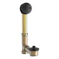 Product Image of Waste & Overflow with Turn Stop (Matte Black) 018-310B