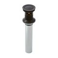 Product Image of Push And Seal All Metal Drain (Matte Black) 972-101B