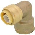 Product Image of 1/2" Push Fit x FNPT 90° Elbow (Lead Free)
