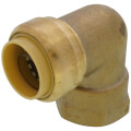Product Image of 3/4" Push Fit x FNPT 90-Degree Elbow (Lead Free)