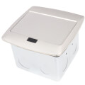 Product Image of Pop-Up Floor Box w/ Tamper-Resistant Self-Test GFCI Outlet, 20A