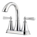 Product Image of Saxton 2-Handle 4" Centerset Bathroom Faucet w/ Push & Seal , LG48-GL0C (Polished Chrome)