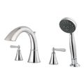 Product Image of Saxton 2-Handle Roman Tub w/ Hand Shower , LG6-4GLC (Polished Chrome)