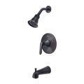 Product Image of Weller 1-Handle Tub & Shower Trim , LG89-8WRY (Tuscan Bronze)