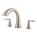 Product Image of Saxton 2-Handle Roman Tub Trim , RT6-5GLK (Brushed Nickel)