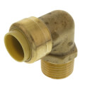 Product Image of 1/2" Push Fit x MNPT 90° Elbow (Lead Free)
