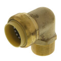 Product Image of 3/4" Push Fit x MNPT 90° Elbow (Lead Free)