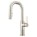 Product Image of Montay 1-Handle Pull-Down Bar/Prep Faucet (Polished Nickel), GT572-MTD