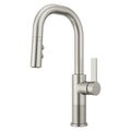 Product Image of Montay 1-Handle Pull-Down Bar/Prep Kitchen Faucet (Stainless Steel), GT572-MTS